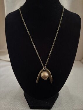 Harry Potter Golden Snitch Necklace - Women Jewelry